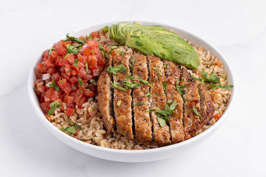 Healthy Burger Bowl