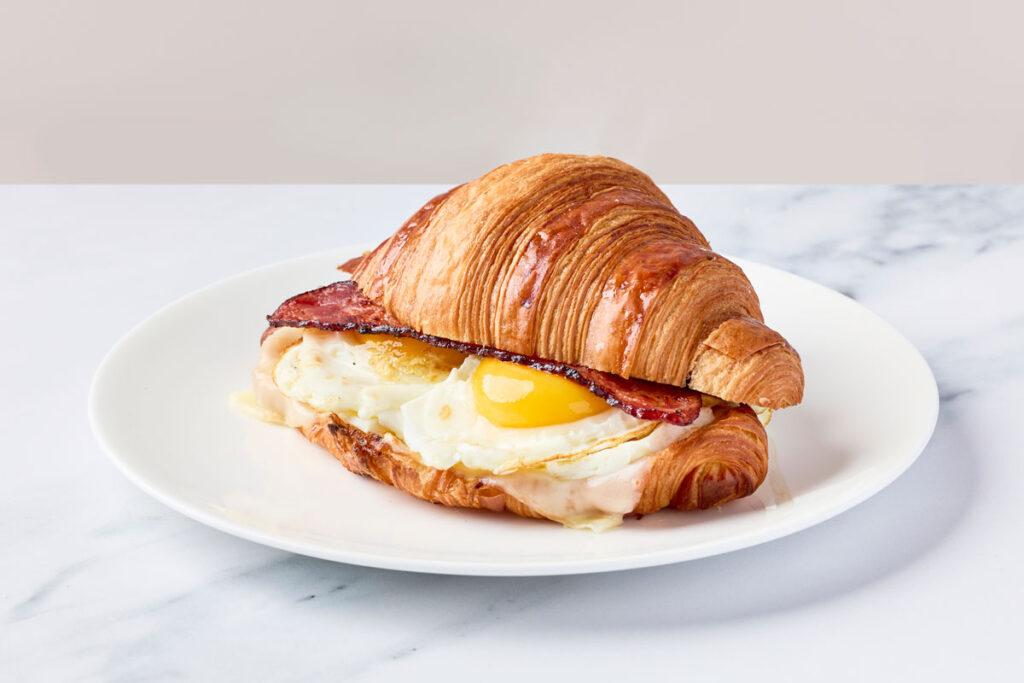 Sunrise Croissant - All Day Breakfast