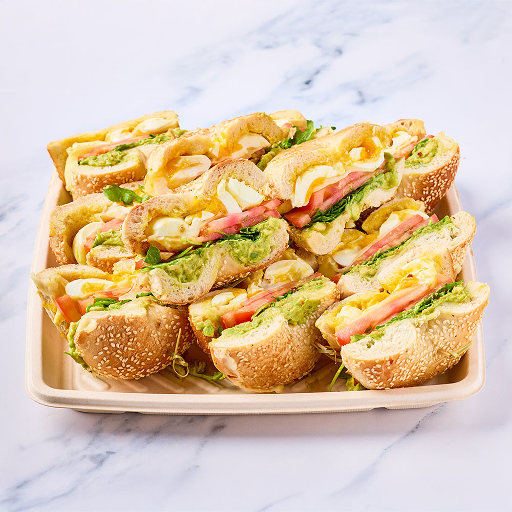 Power Bagle Tray - Catering by Carrot Express