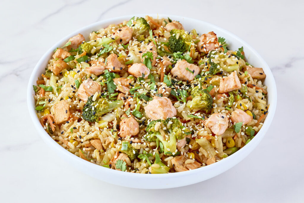 Salmon Buddha Bowl