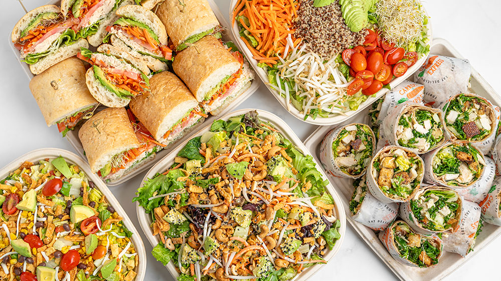 Carrot Express Catering – Fresh, Healthy Meals for Events