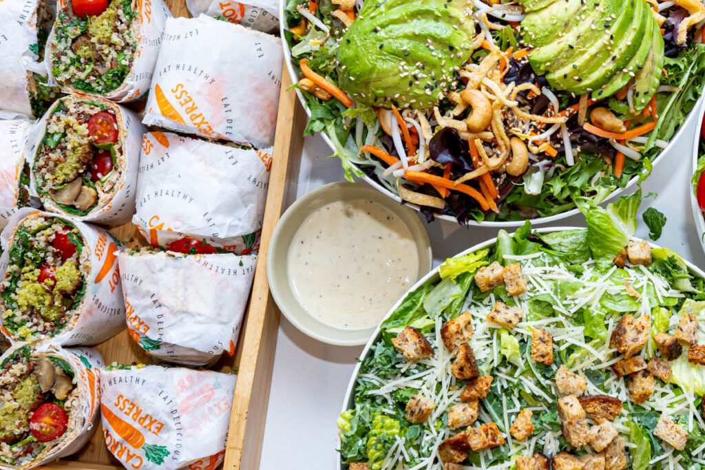Healthy Food in Miami Beach with Carrot Express